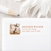 Moderne Vos Retouradres Labels (Insitu)