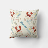  moderne vospijlen Woodland Pillow Kussen (Achterkant)