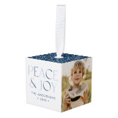 Moderne Vrede en Vreugde Marine 3 Foto Decoratie (Voorkant hoekig)