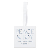 Moderne Vrede en Vreugde Marine 3 Foto Decoratie (Voorkant)