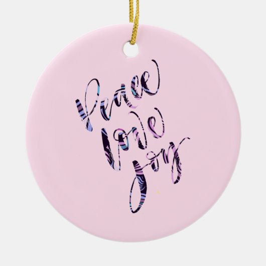  moderne vredeliefde keramisch ornament (Voorkant)