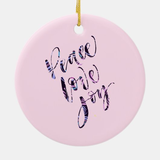  moderne vredeliefde keramisch ornament (Achterkant)