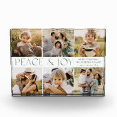 Moderne vredes- en feestdagen fotoblokken (Voorkant)