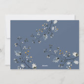 Moderne vredesliefde of feestelijke kerstfoto C Feestdagenkaart (Achterkant)