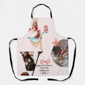 Moderne vreugde familie foto collage schort (Voorkant)