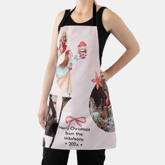 Moderne vreugde familie foto collage schort (Insitu)