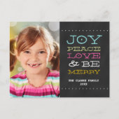 MODERNE VREUGDE %PIPE% VAN HET BORD HET BRIEFKAART (Voorkant)