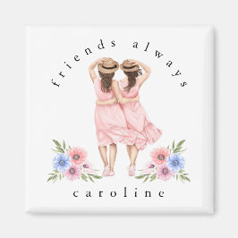 Moderne vrienden altijd Petten naam Magneet