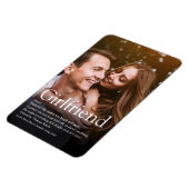 Moderne Vriendin Definition Photo Magnet Magneet (Linkerzijde)