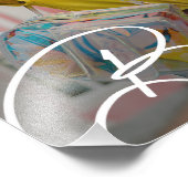 Moderne Vriendschap Foto Gift Foto Afdruk (Hoek)