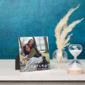 Moderne Vriendschap Foto Gift Fotoplaat (Insitu)