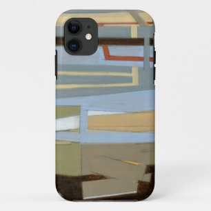 Moderne vrije expressie-schilderij door Norman Wya Case-Mate iPhone Case