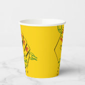 Moderne, vrije Sterke Junetetiende Papieren Bekers (Links)