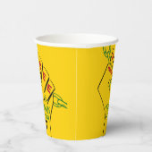 Moderne, vrije Sterke Junetetiende Papieren Bekers (Rechts)