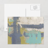 Moderne, vrije uitdrukking briefkaart (Voorkant / Achterkant)