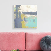 Moderne, vrije uitdrukking canvas afdruk (Insitu (Woonkamer))