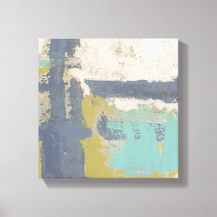 Moderne, vrije uitdrukking canvas afdruk