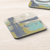 Moderne, vrije uitdrukking drankjes onderzetter (Linkerzijde)