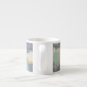 Moderne, vrije uitdrukking espresso kop (Achterkant)