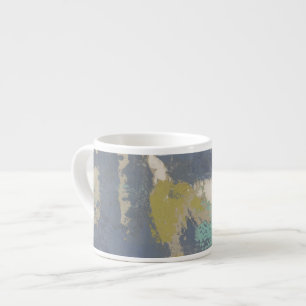 Moderne, vrije uitdrukking espresso kop