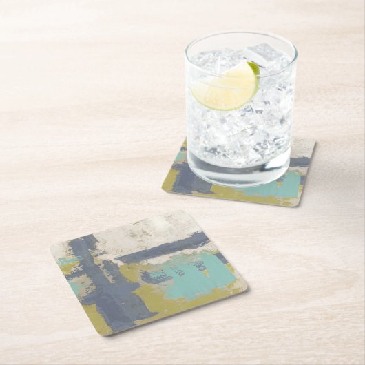 Moderne, vrije uitdrukking kartonnen onderzetters (Insitu)