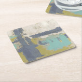 Moderne, vrije uitdrukking kartonnen onderzetters (Schuin)