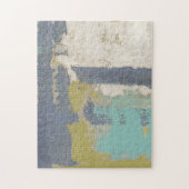 Moderne, vrije uitdrukking legpuzzel (Verticaal)