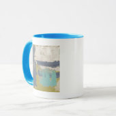 Moderne, vrije uitdrukking mok (Voorkant links)