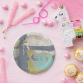 Moderne, vrije uitdrukking papieren bordje (Feest)