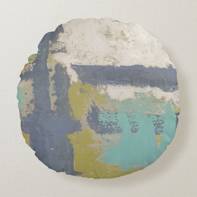 Moderne, vrije uitdrukking rond kussen (Voorkant)