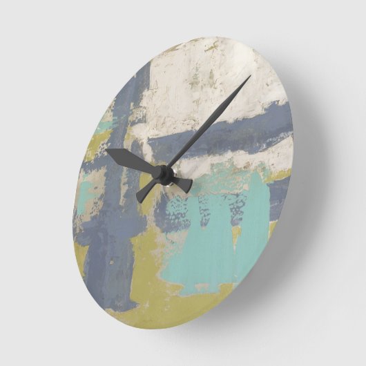 Moderne, vrije uitdrukking ronde klok (Hoek)