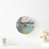 Moderne, vrije uitdrukking ronde klok (Huis)