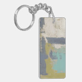 Moderne, vrije uitdrukking sleutelhanger (Voorkant Links)