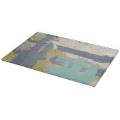 Moderne, vrije uitdrukking snijplank (Hoek)