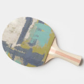 Moderne, vrije uitdrukking tafeltennisbatje (Zijkant)