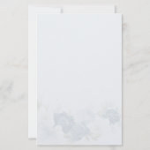 Moderne Vrijgezellenfeest botanische uitnodiging Briefpapier (Achterkant)