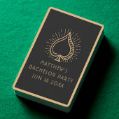 Moderne vrijgezellenfeest Groomsmen Bruiloft Feest Pokerkaarten