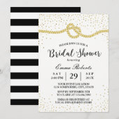 Moderne Vrijgezellenfeest koppeling van de Knot Go Kaart (Voorkant / Achterkant)