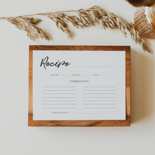 Moderne Vrijgezellenfeest recept voor typografie