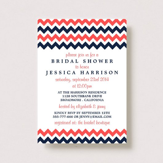 Moderne Vrijgezellenfeest van de marine en Coral C Kaart