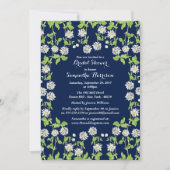 Moderne Vrijgezellenfeest van Floral Garden Kaart (Voorkant)