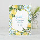 Moderne Vrijgezellenfeest voor blauw en leemten in Kaart (Staand voorkant)