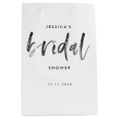 Moderne Vrijgezellenfeest voor kalligrafie in pens Medium Cadeauzakje (Voorkant)