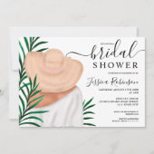 Moderne vrijgezellenfeest voor tropische illustrat kaart (Voorkant)