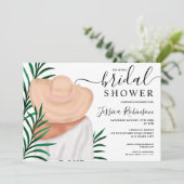 Moderne vrijgezellenfeest voor tropische illustrat kaart (Staand voorkant)