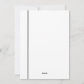 Moderne Vrolijk en Getrouwd Pas getrouwd Foto Vaka Feestdagenkaart (Achterkant)