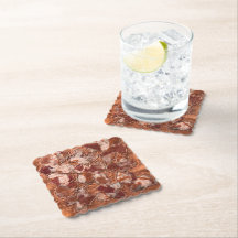 Moderne vrolijke gebrande oranje vlinders borduurw