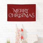 Moderne vrolijke kerstserie typografie spandoek (Insitu)