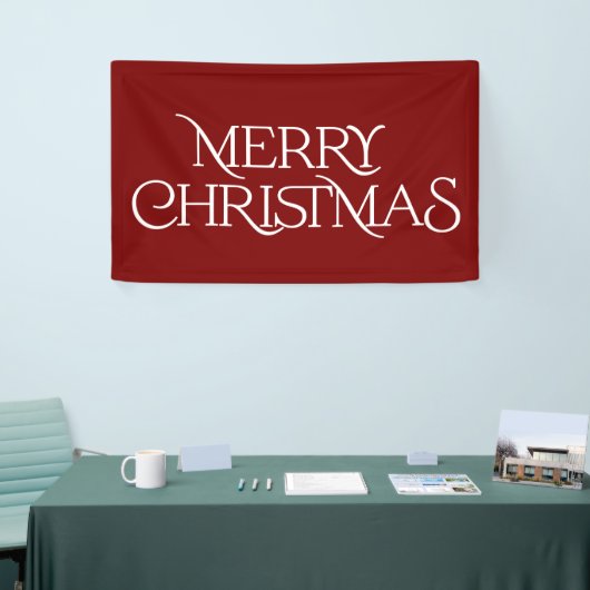 Moderne vrolijke kerstserie typografie spandoek (Beurs)