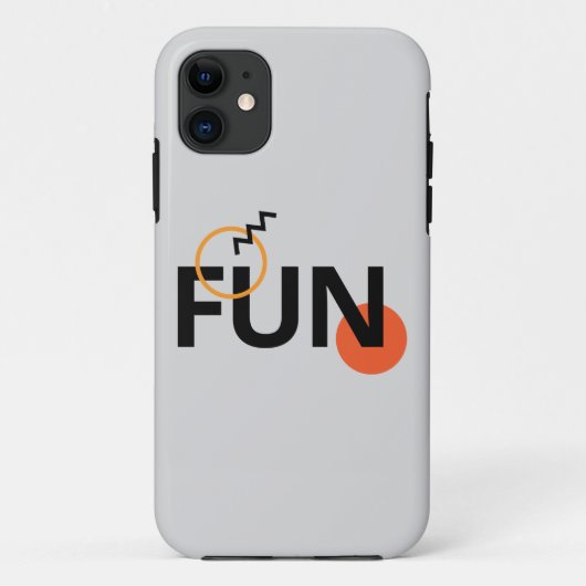 Moderne, vrolijke, levendige, koele, trendmatige d Case-Mate iPhone case (Achterkant)